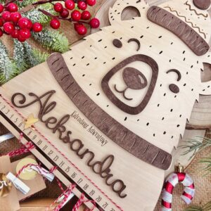 KALENDARZ ADWENTOWY DOMKI Z IMIENIEM PREZENT 24 SZT. DIY ZRÓB TO SAM KALENDARZ ADWENTOWY DOMKI Z IMIENIEM PREZENT 24 SZT. DIY ZRÓB TO SAM