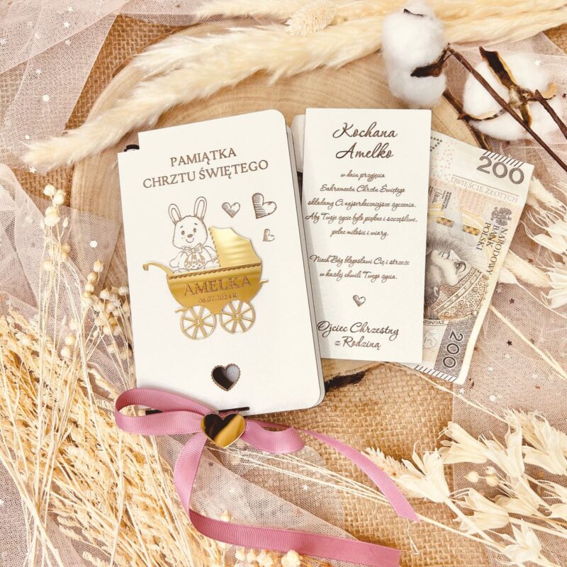 PB-6-1 Pudełko na pieniądze z wózeczkiem