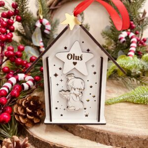 3 Lampion na roraty z gwiazdką i imieniem