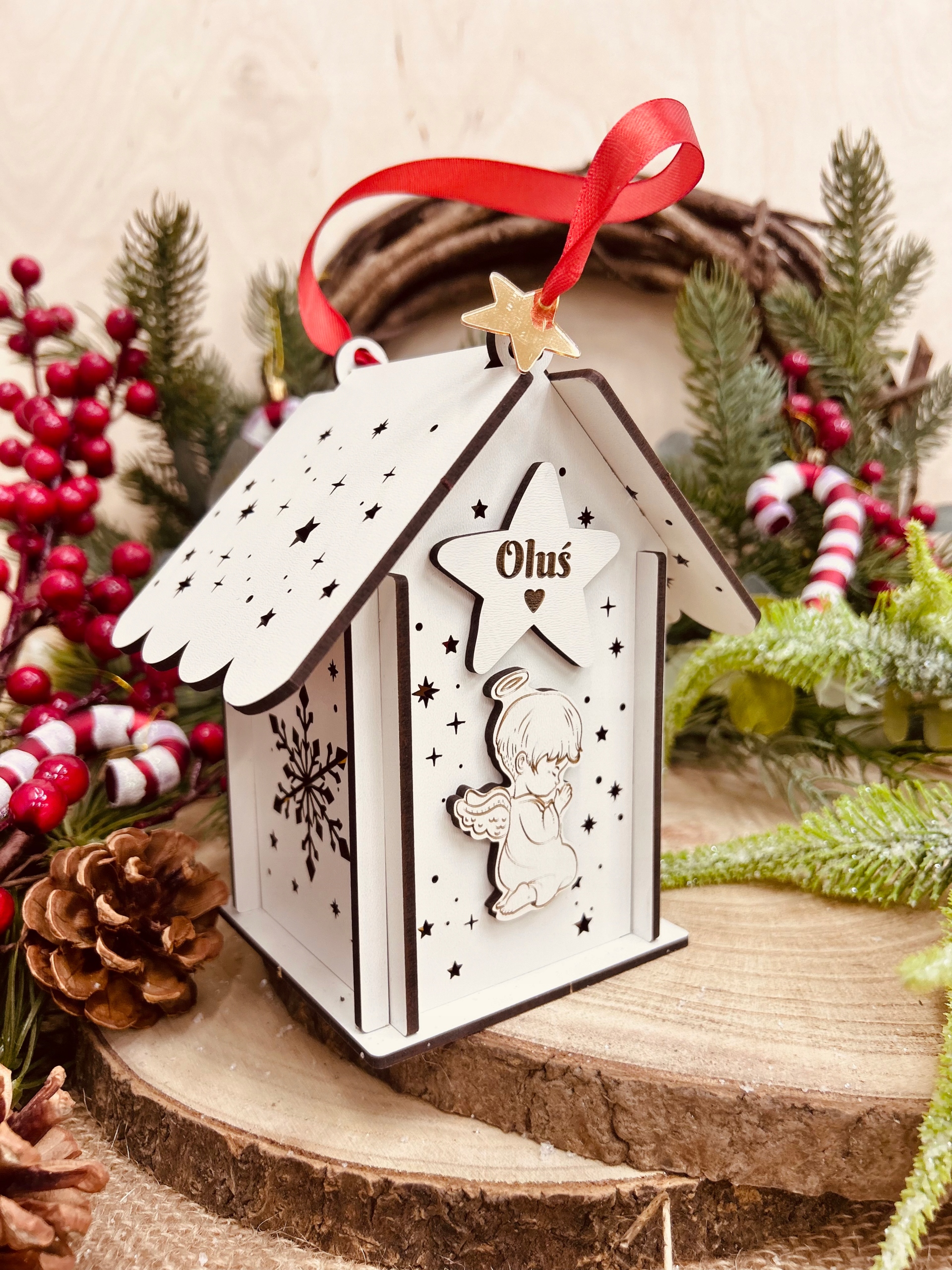 Lampion na roraty z gwiazdką i imieniem