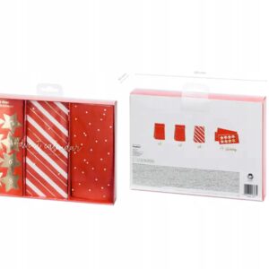 KALENDARZ ADWENTOWY TOREBKI CZERWONE ZŁOTE ŚWIĘTA KALENDARZ ADWENTOWY TOREBKI CZERWONE ZŁOTE ŚWIĘTA