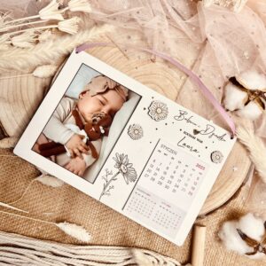 PREZENT NA DZIEŃ BABCI I DZIADKA KALENDARZ ZE ZDJĘCIEM GRAWER IMIONA WNUKÓW