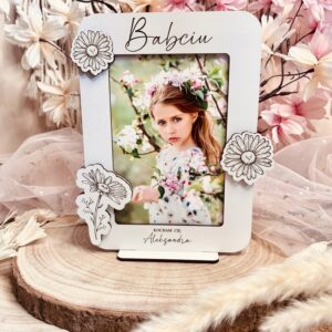 RAMKA NA ZDJĘCIE PREZENT NA DZIEŃ BABCI I DZIEŃ DZIADKA Z IMIENIEM GRAWER
