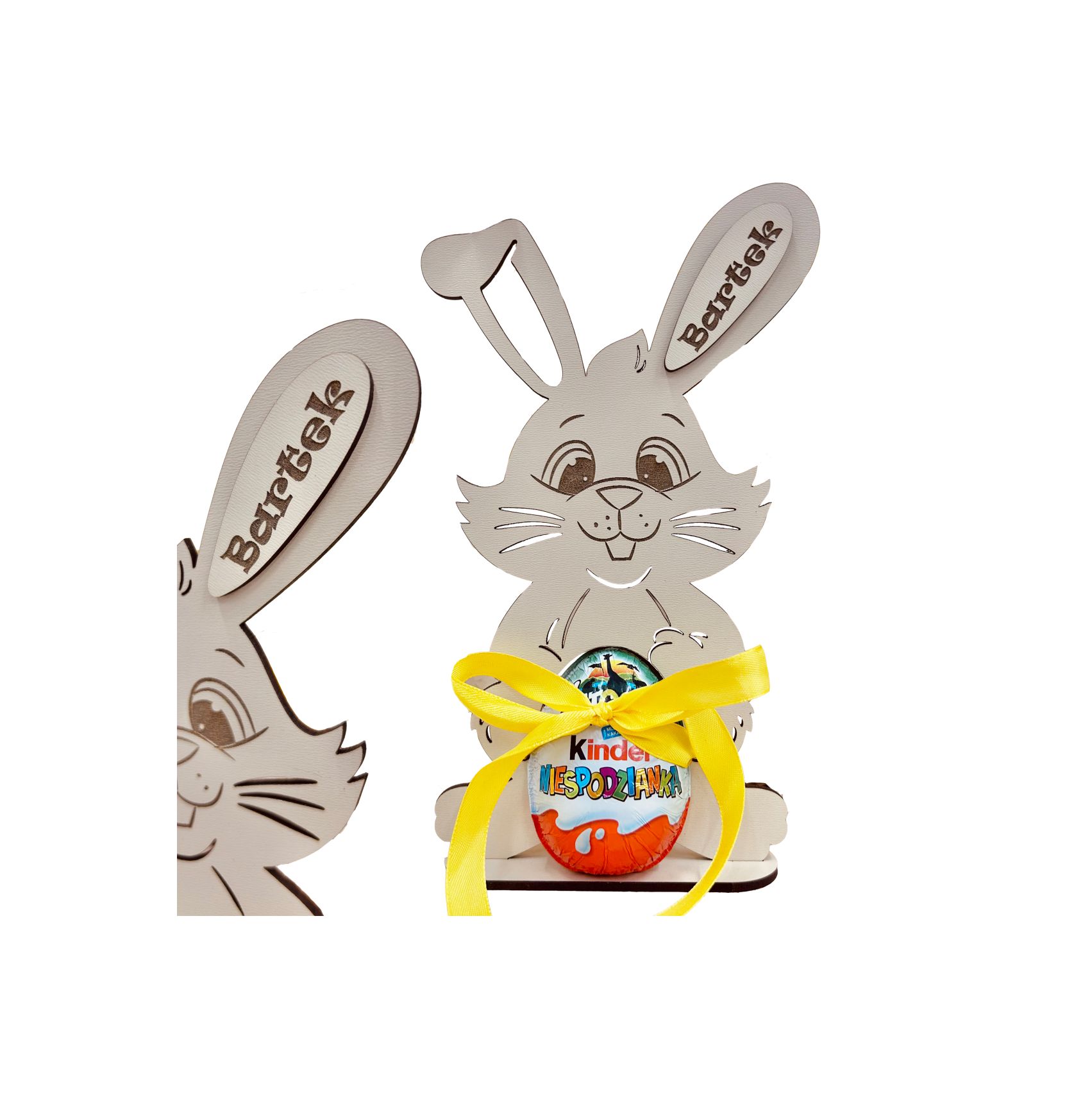 Zając wielkanocny na jajko