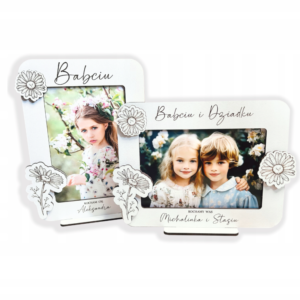 RAMKA NA ZDJĘCIE PREZENT NA DZIEŃ BABCI I DZIEŃ DZIADKA Z IMIENIEM GRAWER