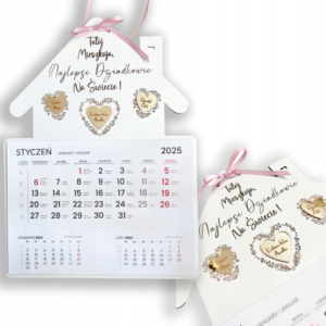 PREZENT NA DZIEŃ BABCI I DZIADKA KALENDARZ GRAWER IMIONA BABCIA DZIADEK