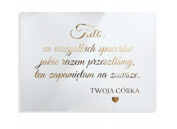 TABLICA POWITALNA ŚLUB WESELE 55X75 BIAŁA ZŁOTE LUSTRO DEKORACJA ŚLUBNA XL