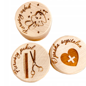 ZESTAW PUDEŁECZKA PAMIĄTKI DLA DZIECKA ZĄBEK, PUKIEL, OPASKA 3 SZT.