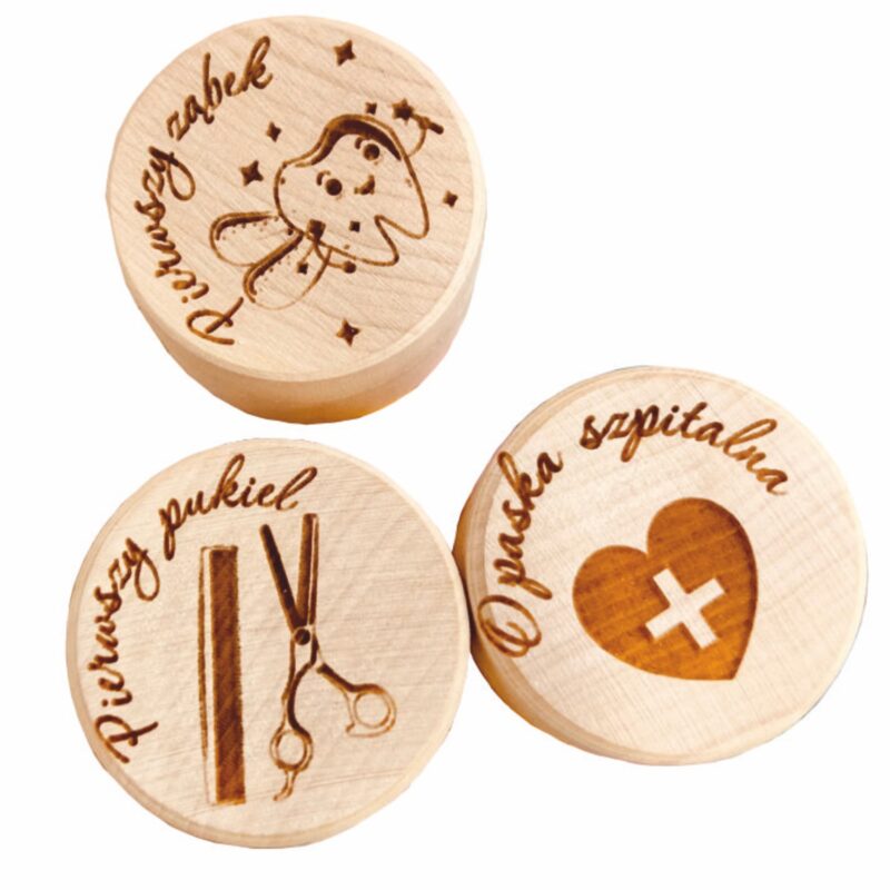 Zestaw pudełeczek z grawerem