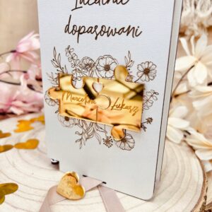 zdj2 PUDEŁKO NA PIENIĄDZE ŚLUB PREZENT