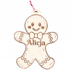 Bombka w kształcie ciastka z piernika