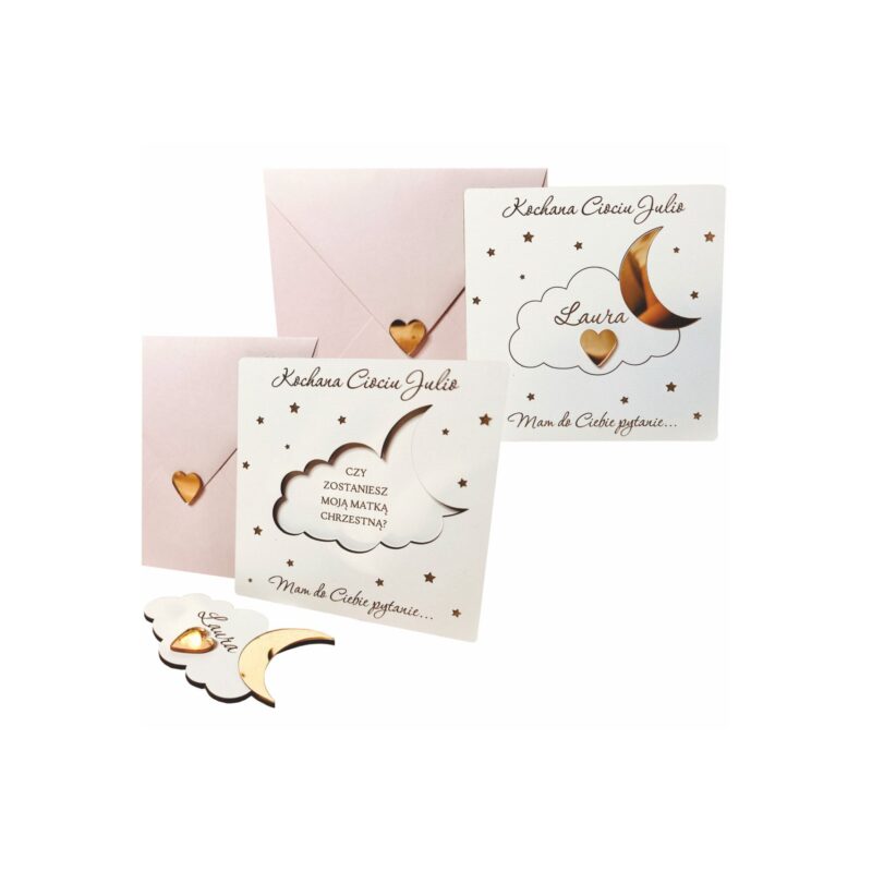 Prośba o bycie Chrzestnym z chmurką.