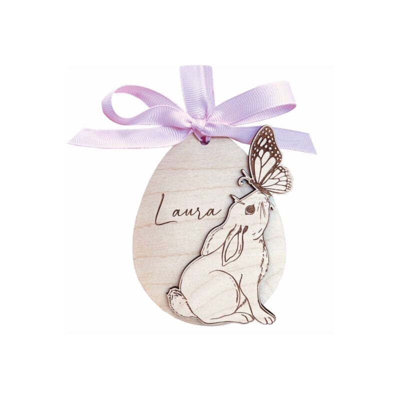 Zawieszka wielkanocna z króliczkiem